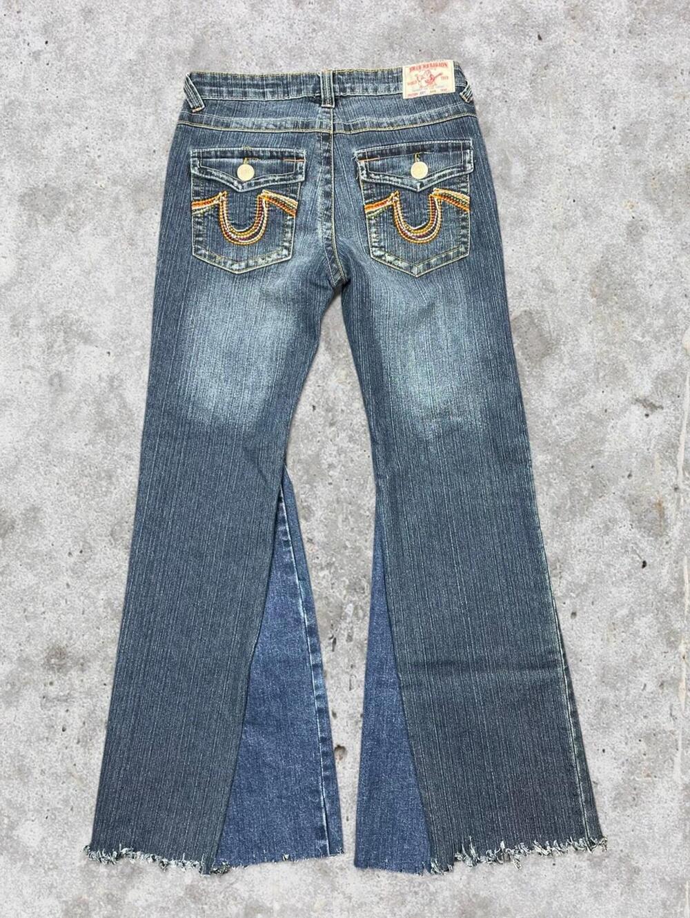 2000's Custom Flared True Religion Jeans